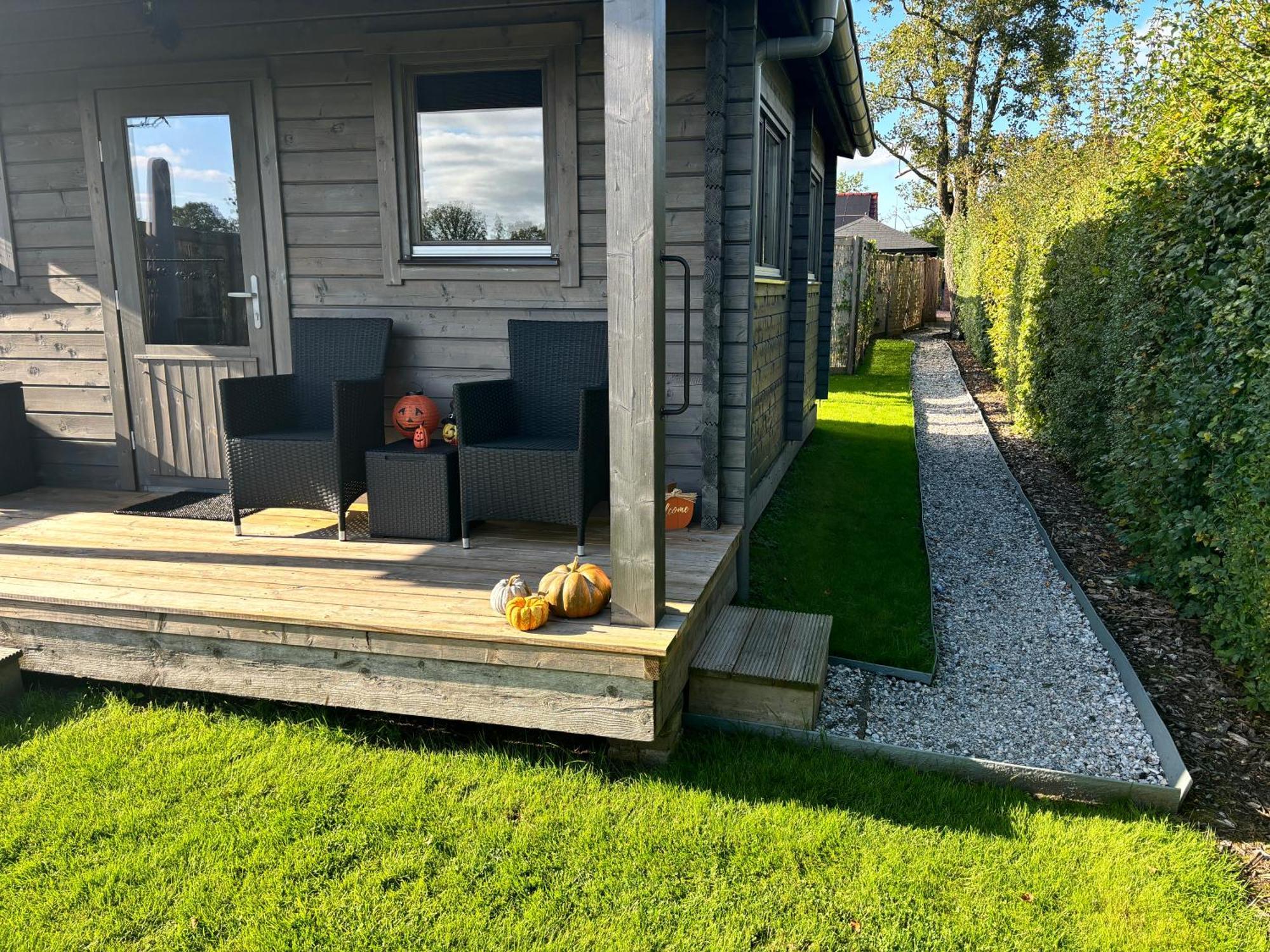 Chalet In Het Groen Met Airco Drachtstercompagnie Extérieur photo