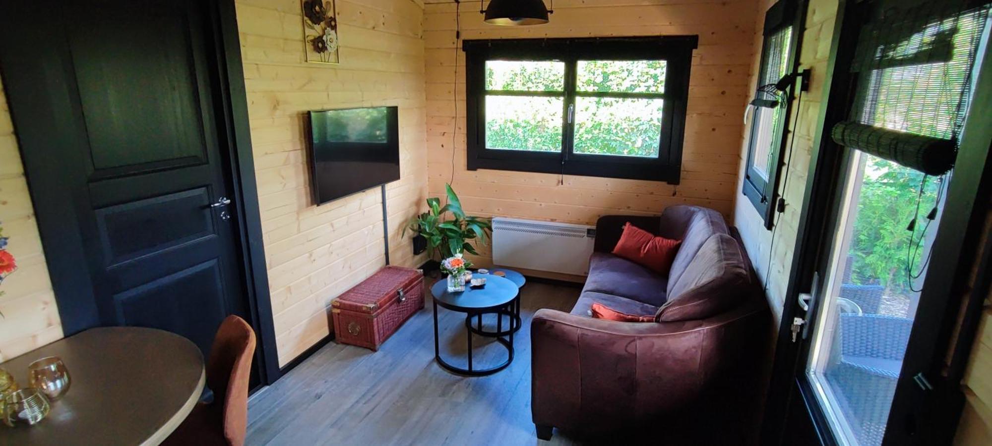 Chalet In Het Groen Met Airco Drachtstercompagnie Extérieur photo